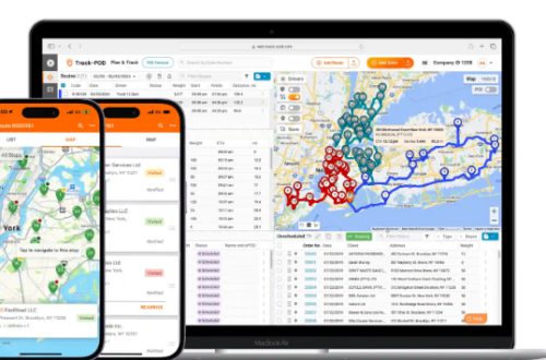 Logistics management software