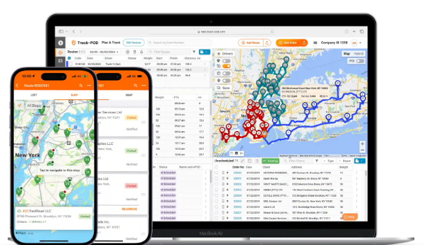 Logistics management software