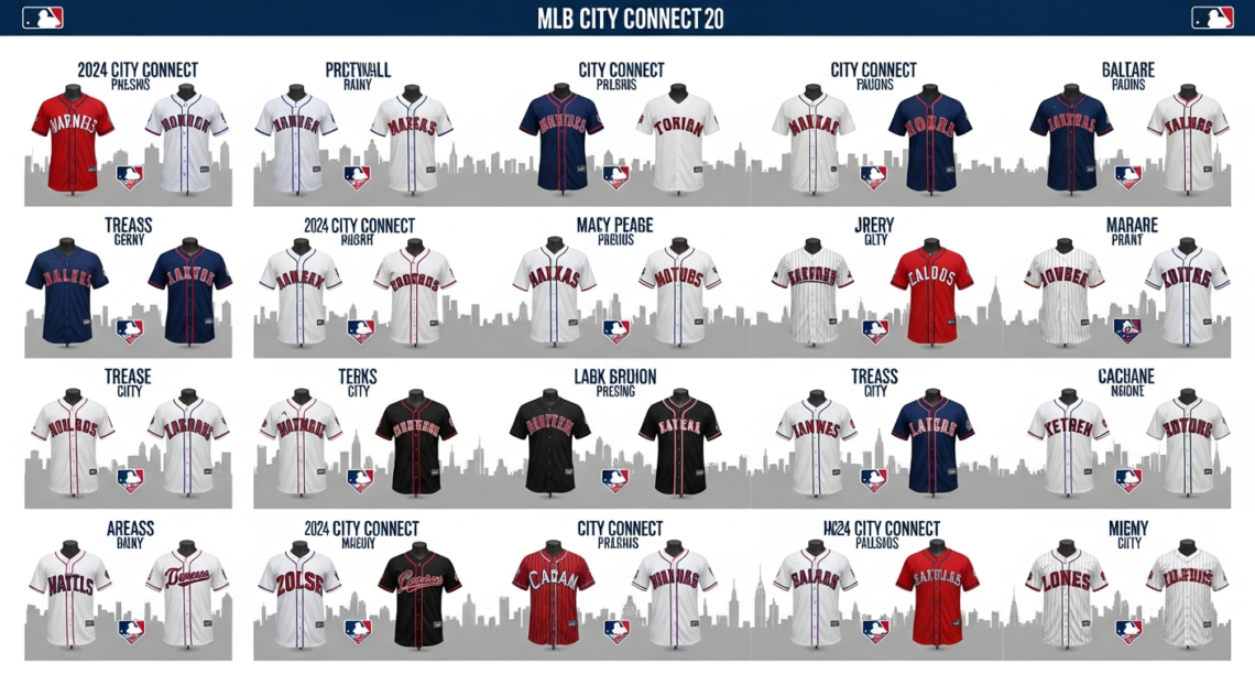 MLB City Connect jerseys 2024
