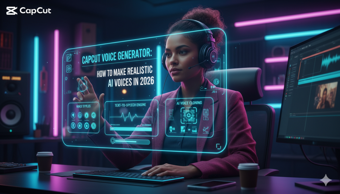 CapCut voice generator