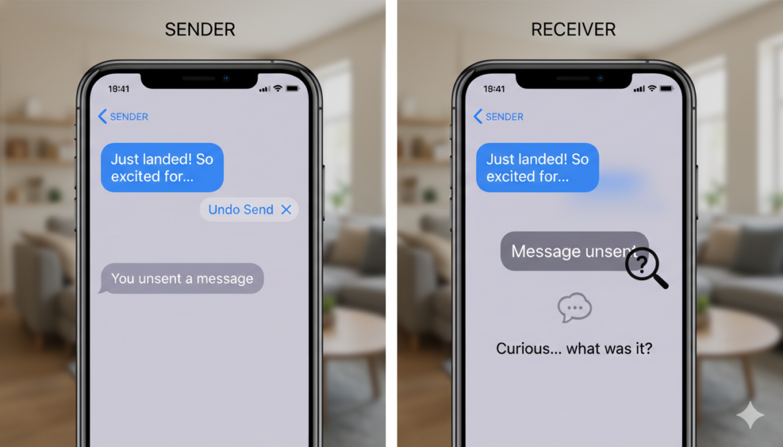 unsent message